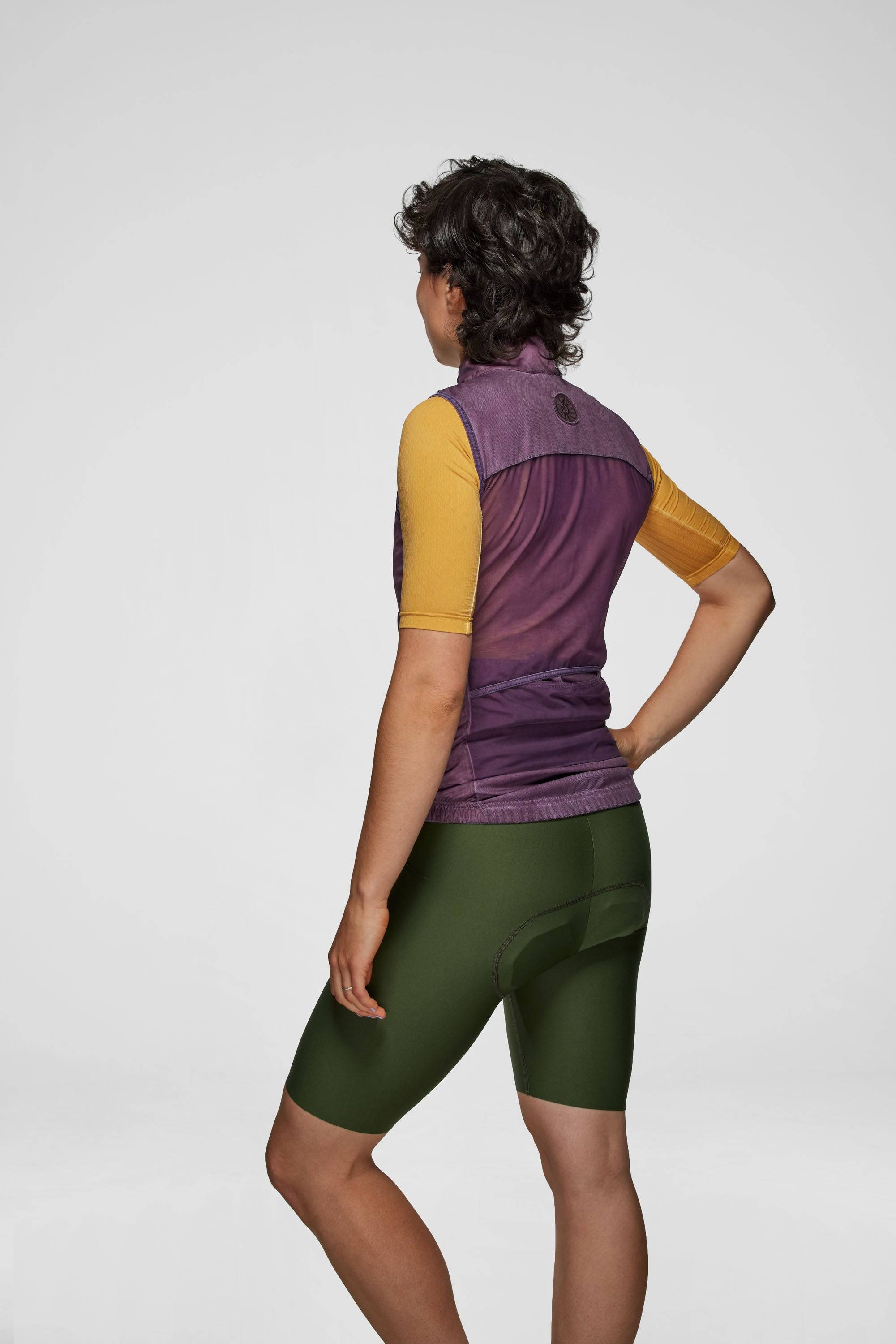 Cycling Gilet - Just in Case 2.0 Carota Nero