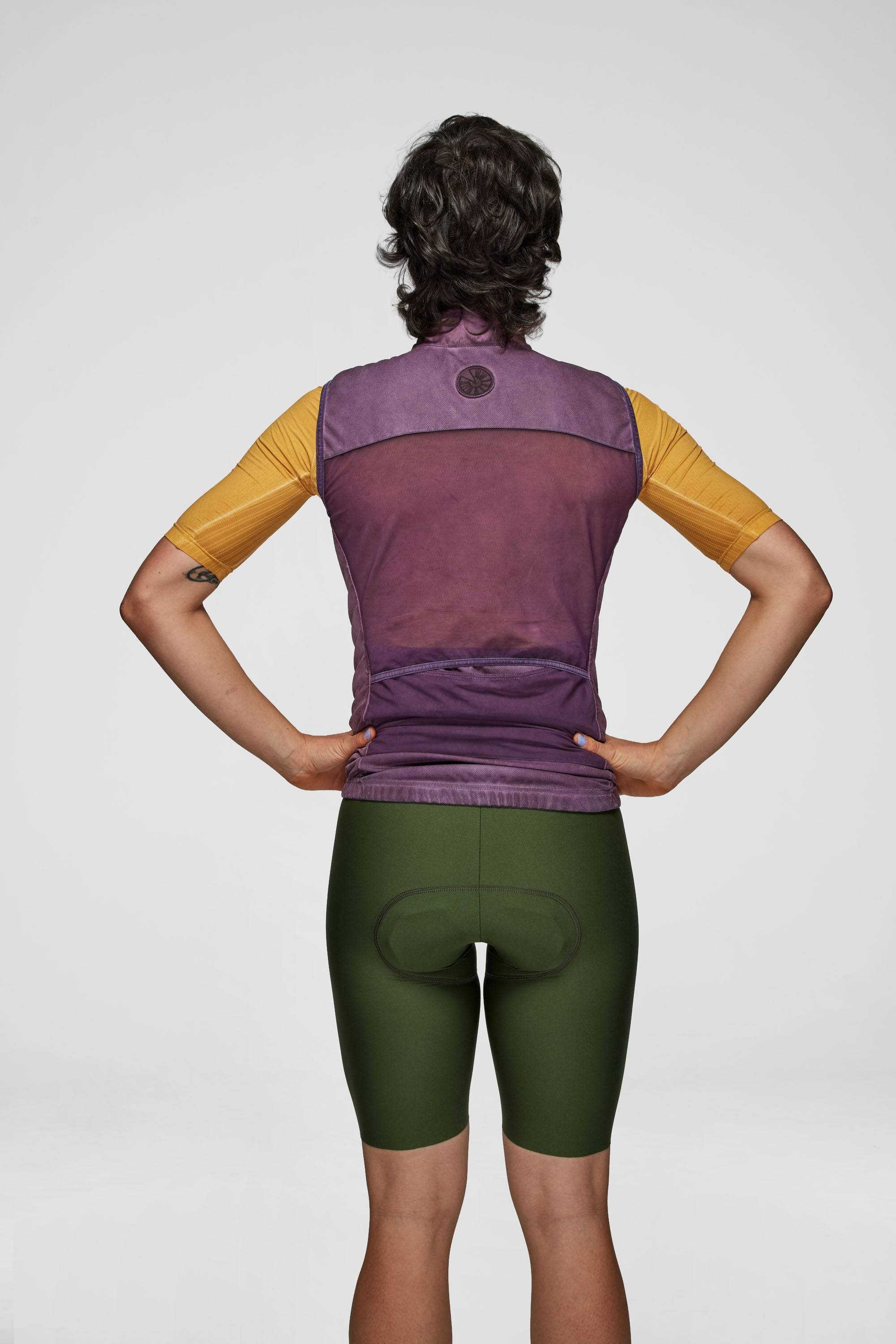 Cycling Gilet - Just in Case 2.0 Carota Nero