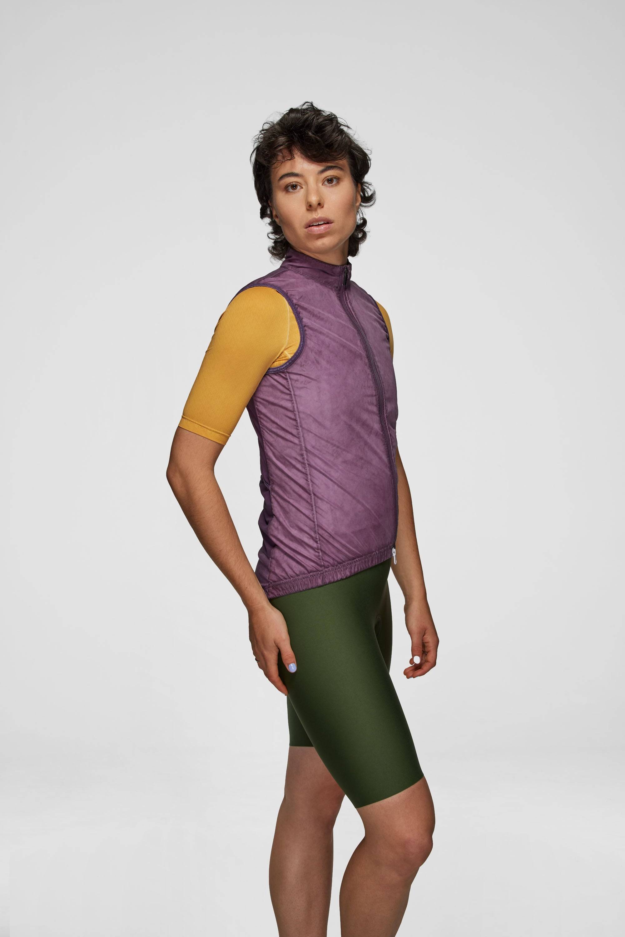 Cycling Gilet - Just in Case 2.0  Carota Nero