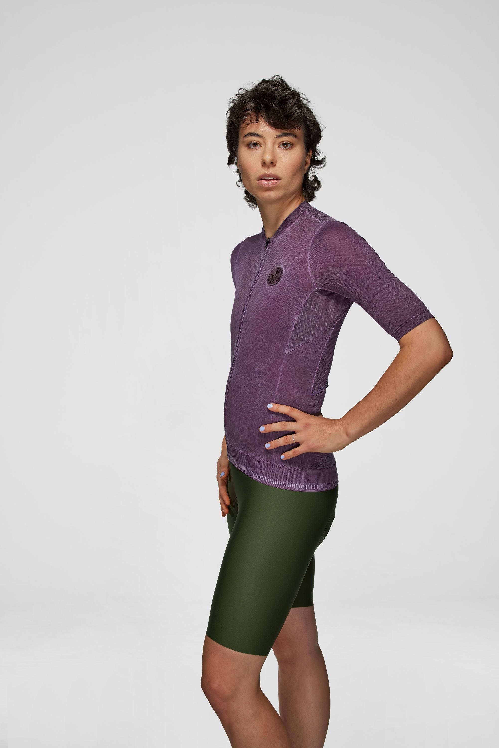 Women’s Cycling Jersey - Carota Nero