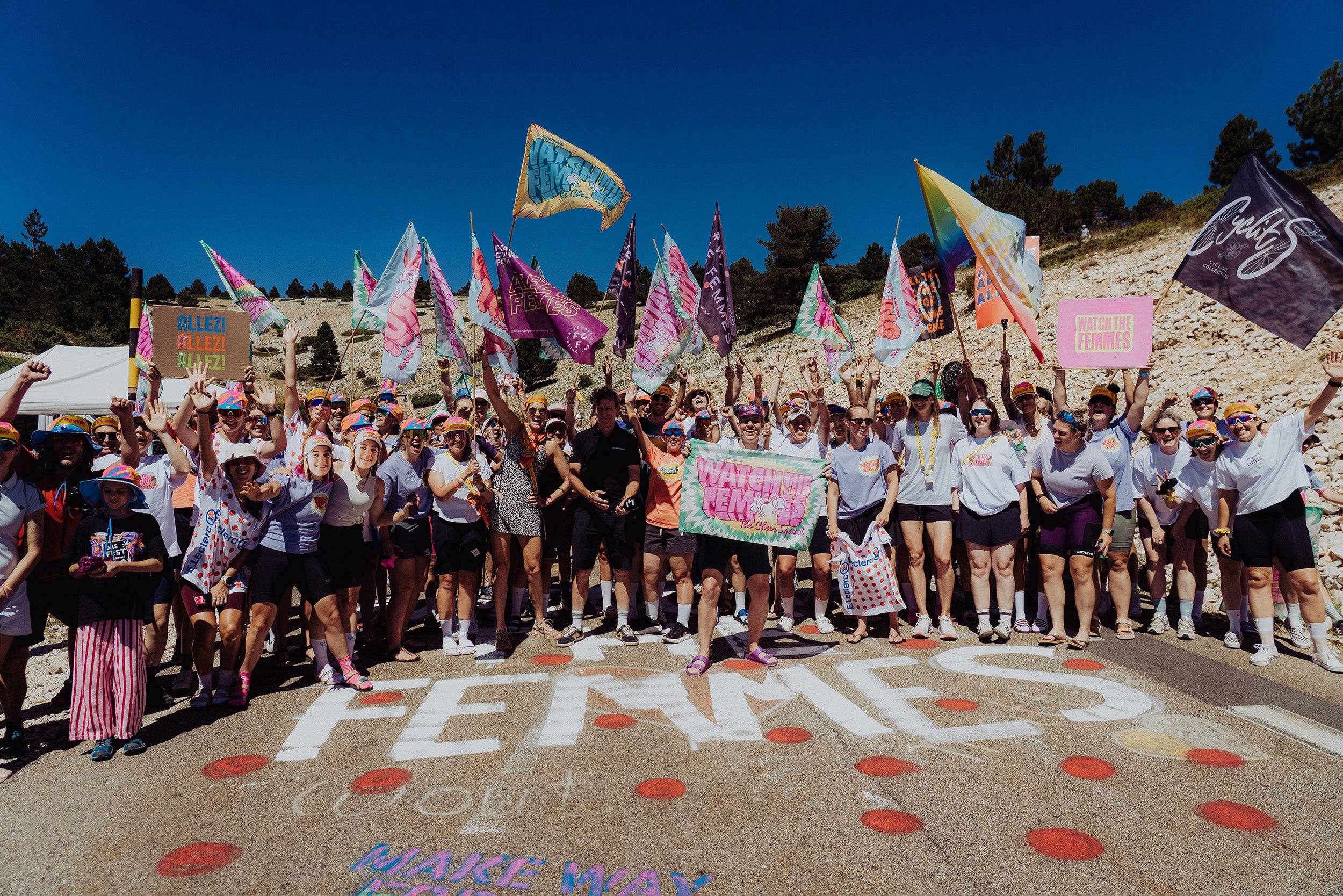 We Came to Cheer. Mont Ventoux Came Alive.