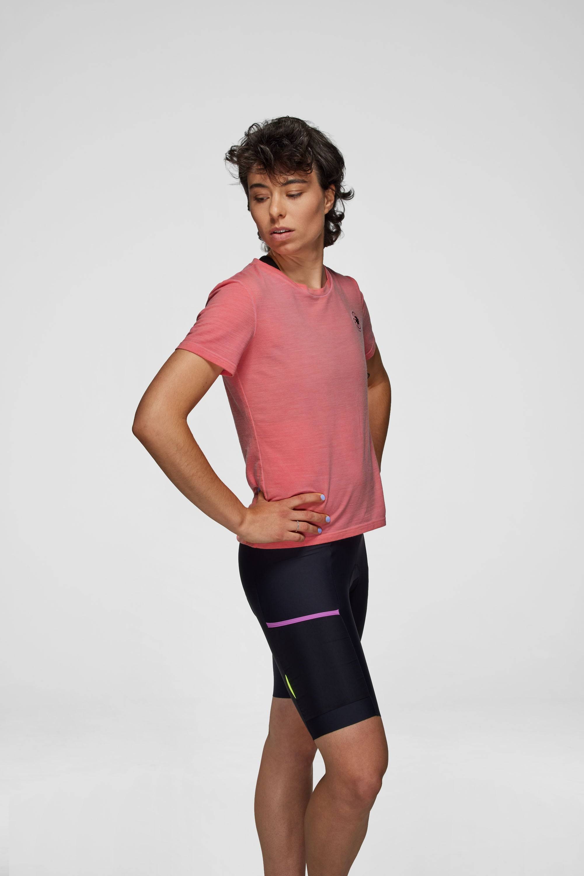Escape Merino Short Sleeve - Arancia Rossa