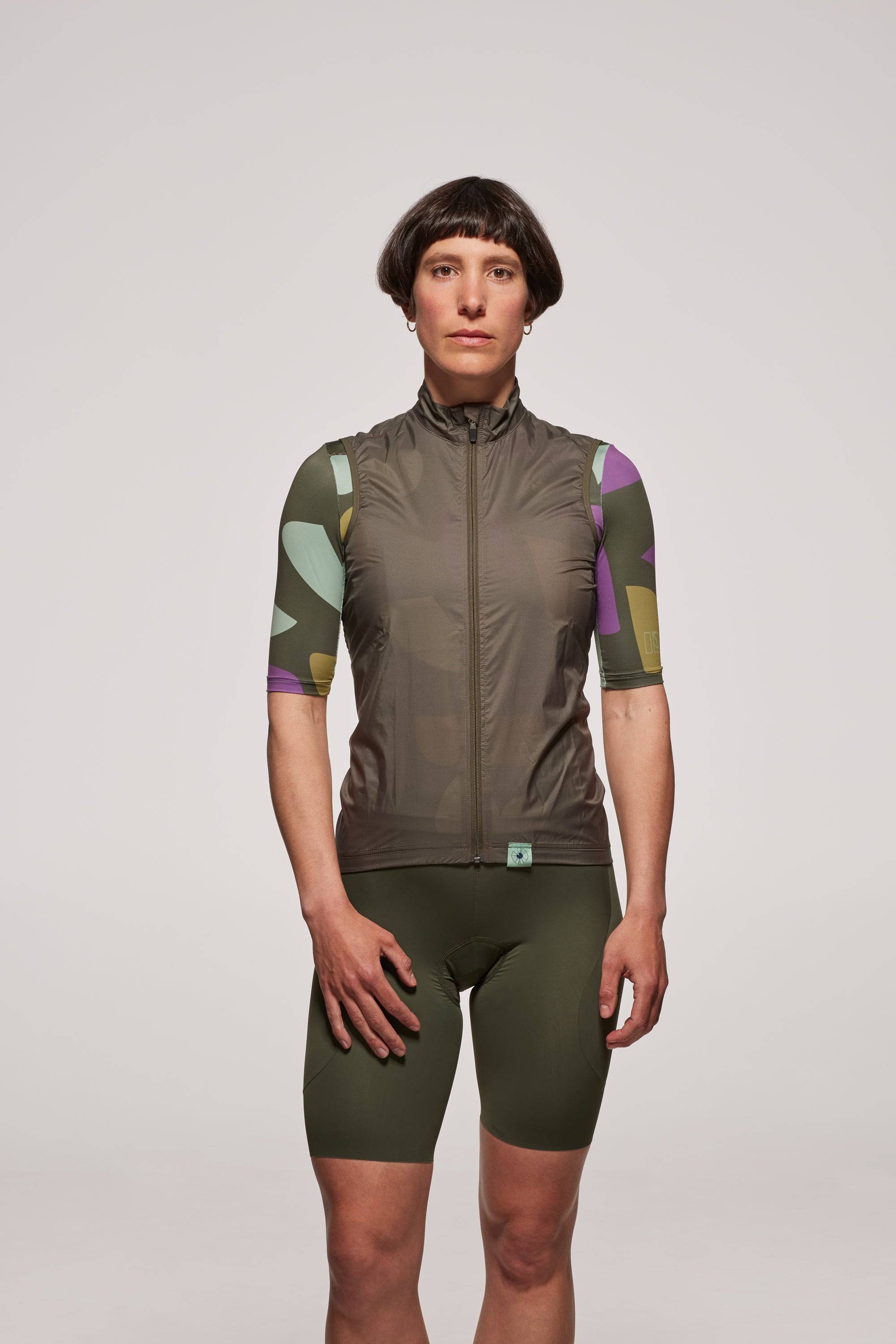 Cycling Gilet - Flyer Pesto