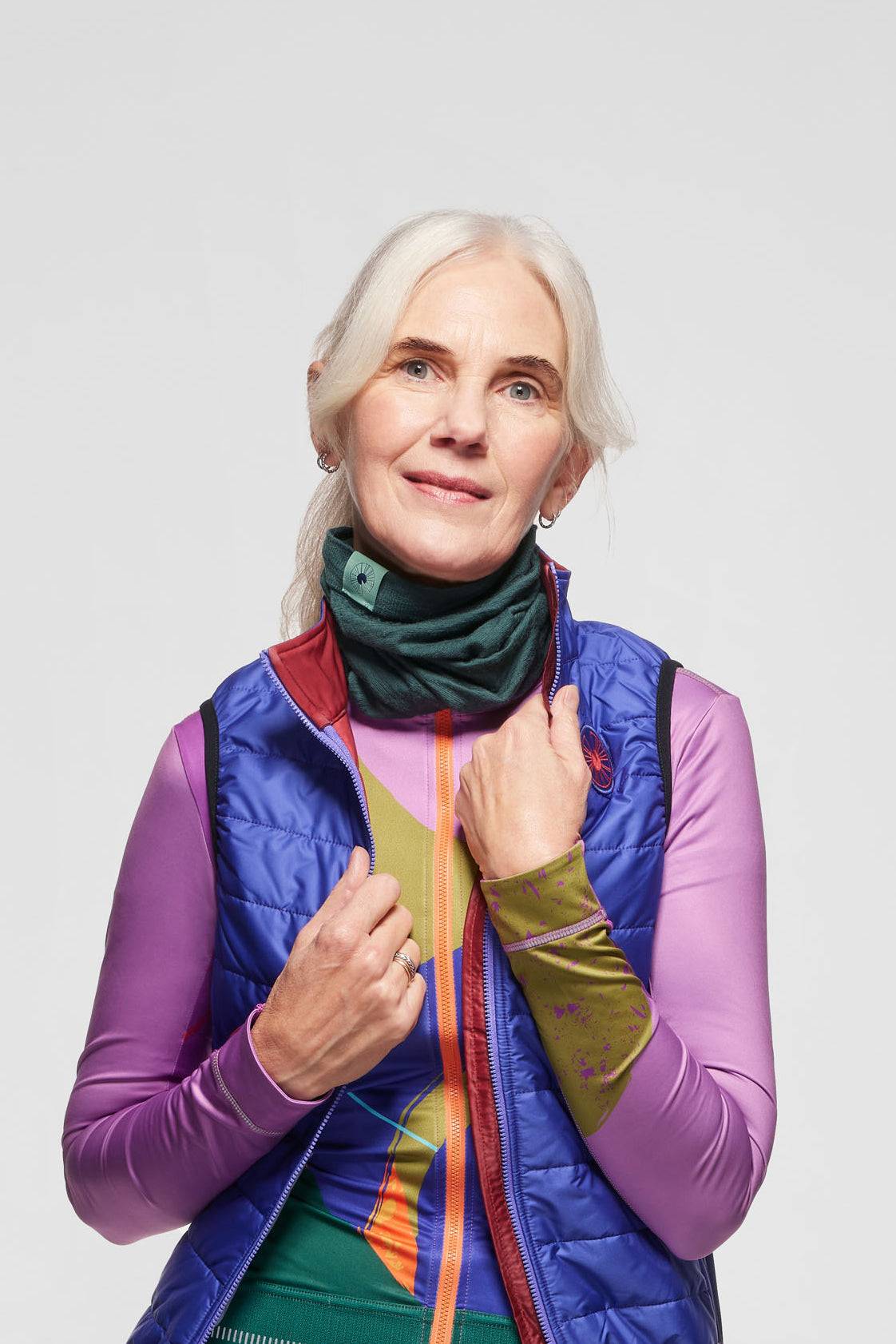Merino Neck warmer - Pine