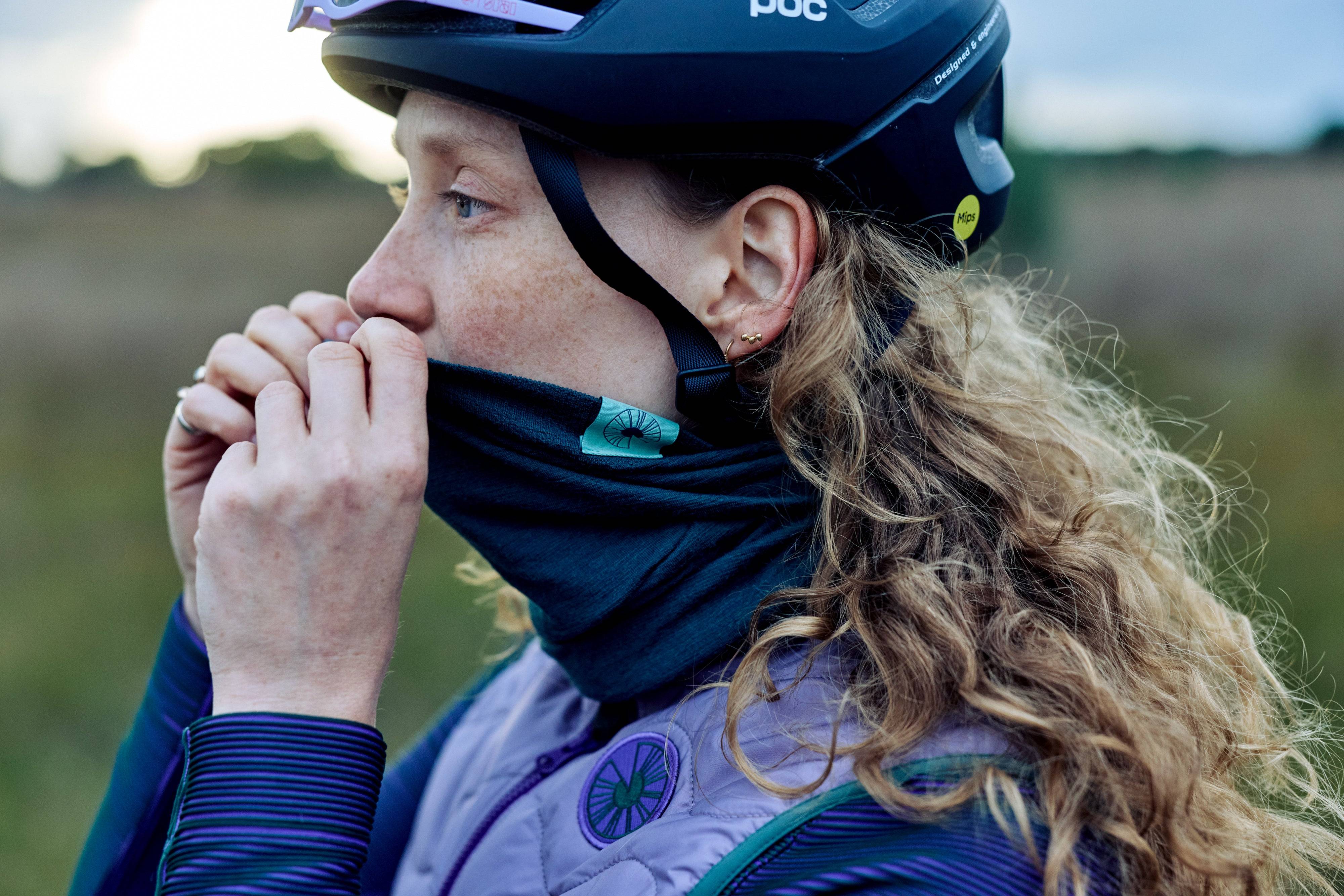 Merino Neck warmer - Pine