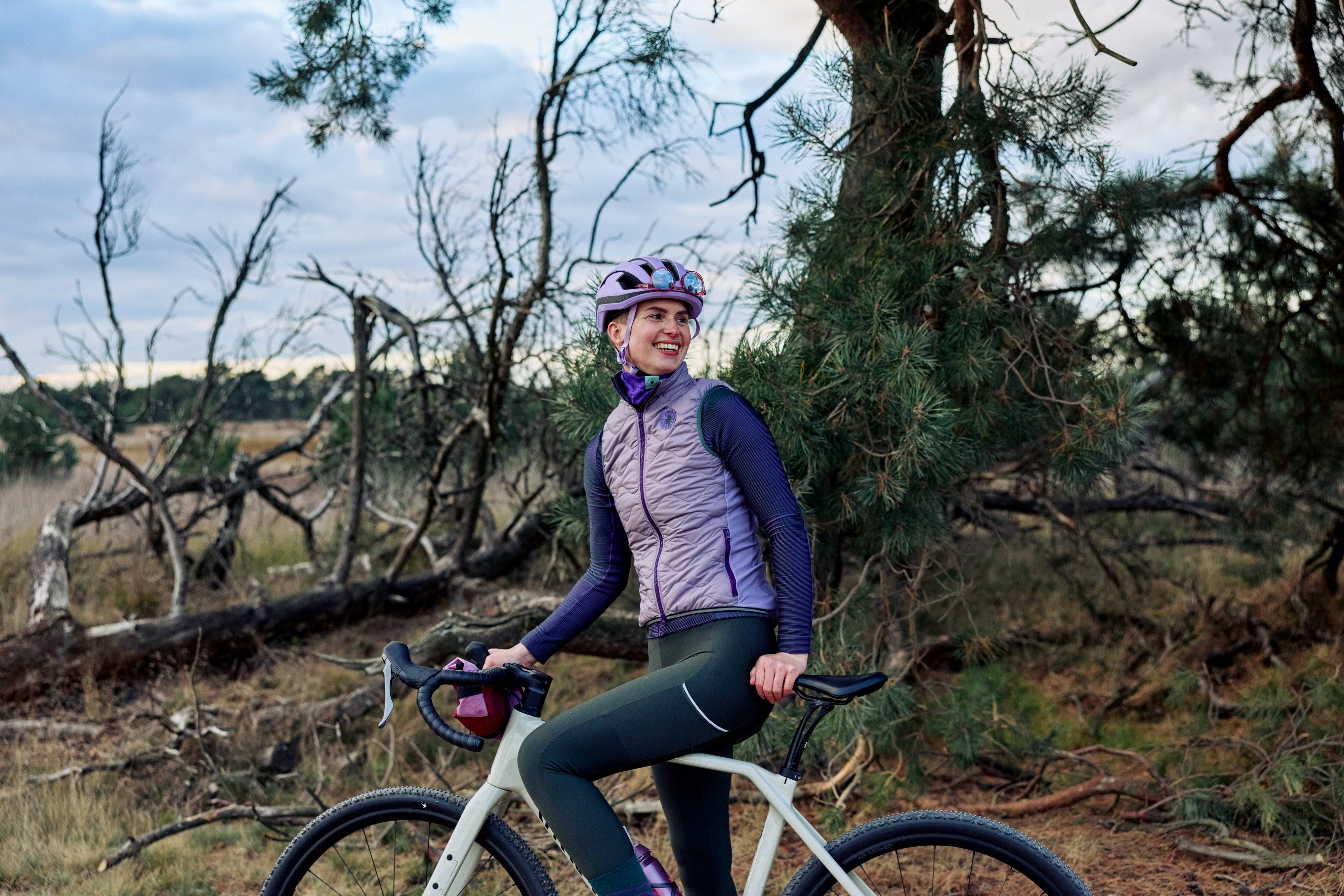 Merino Neck warmer - Purple