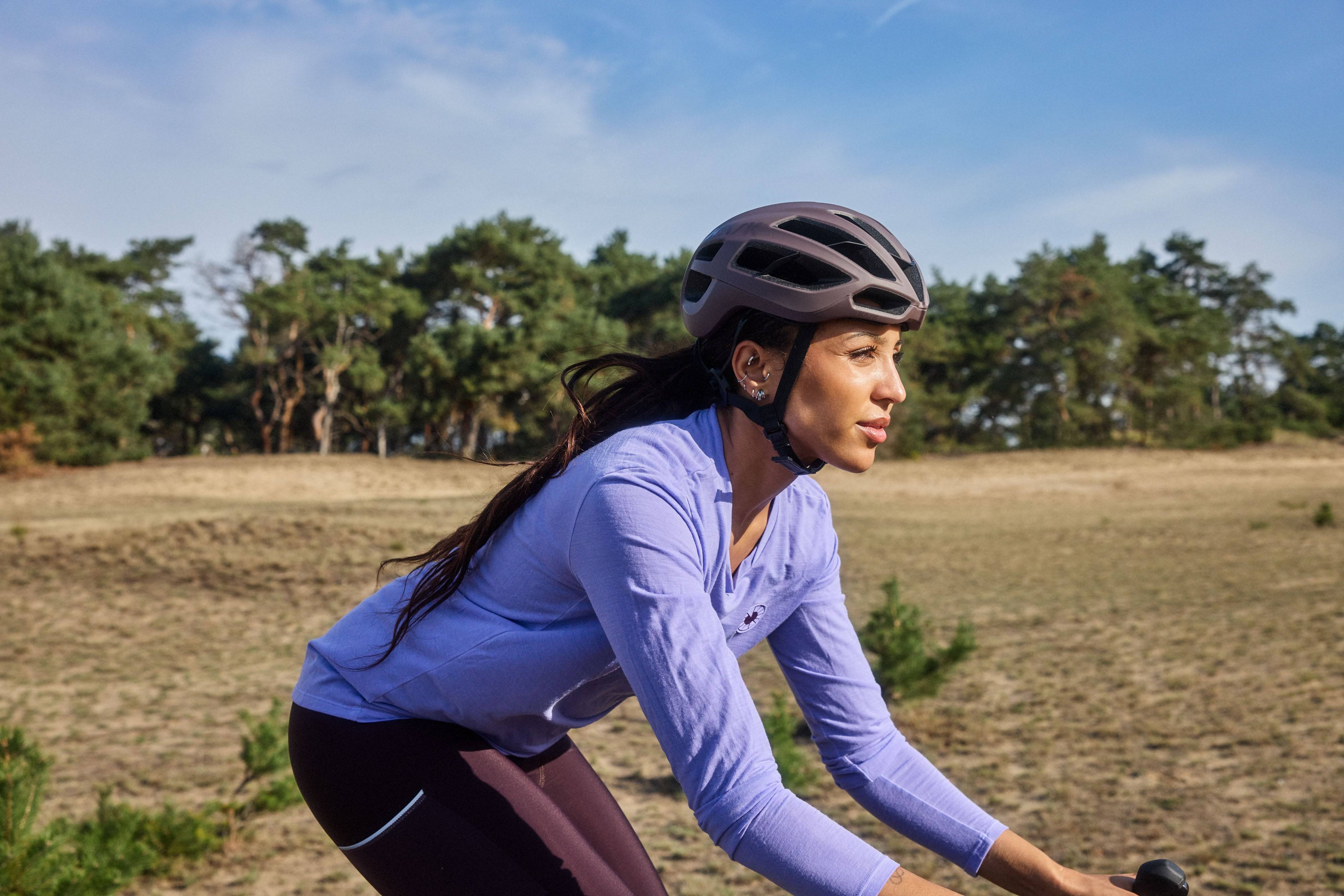 Escape Merino Long Sleeve - Fiordaliso