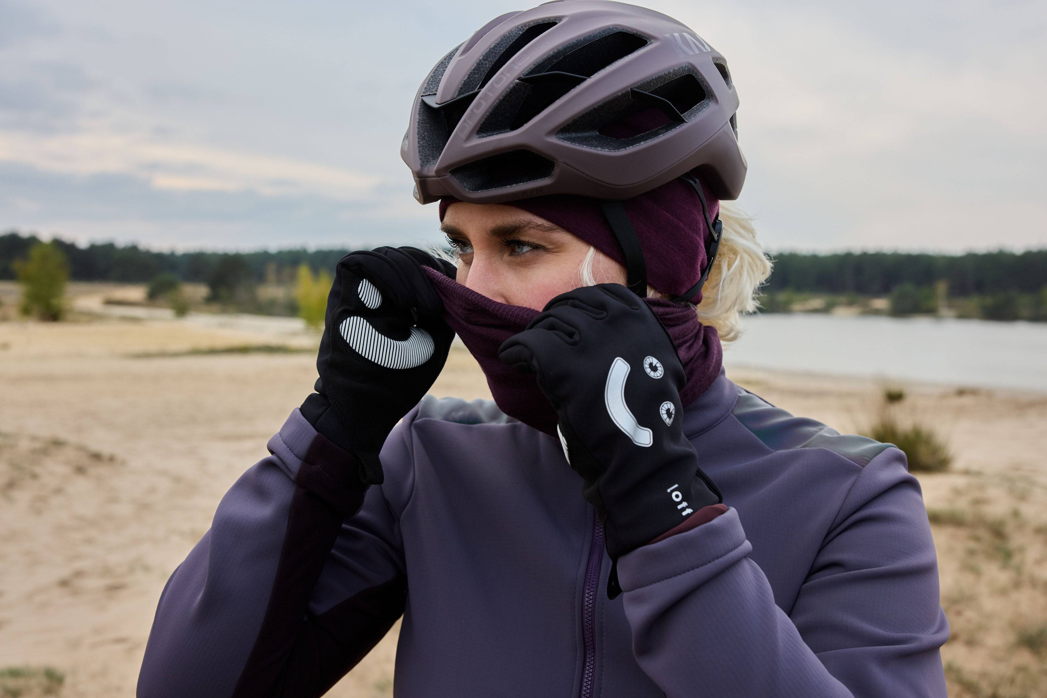 Merino Beanie - Pansy Purple