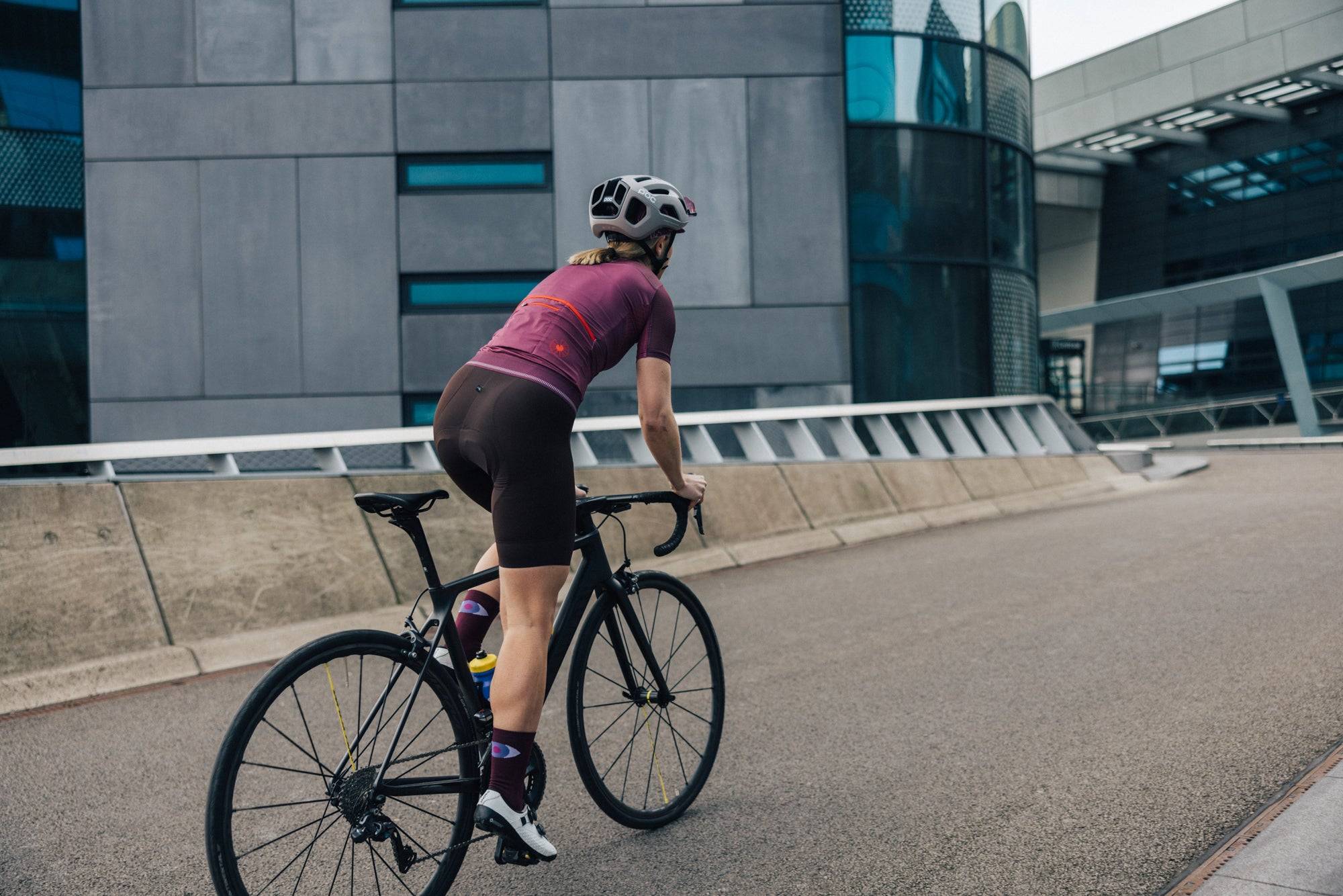 Women’s Cycling Jersey - Split Decision Grape