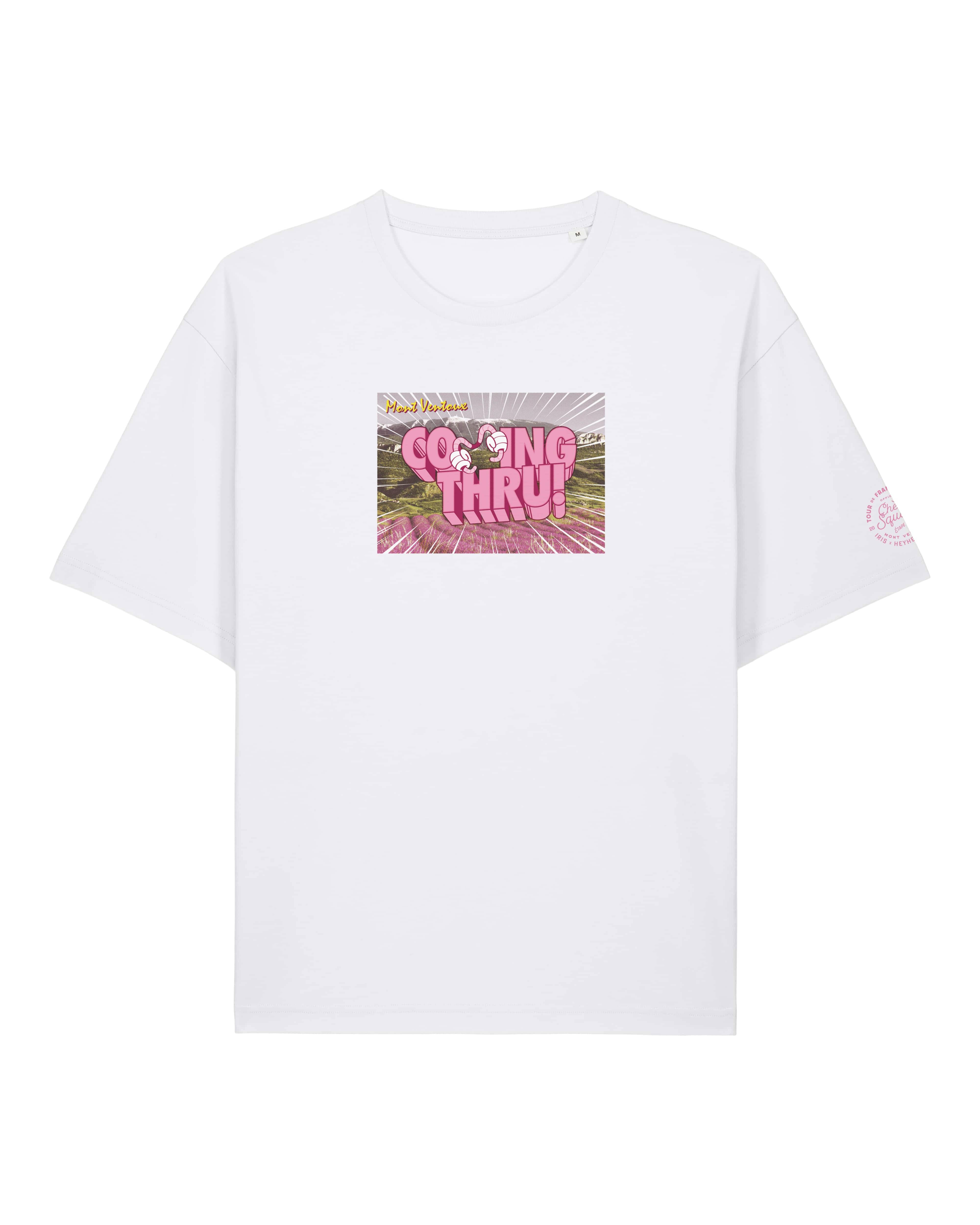 Cheering t-shirt - Coming Thru! Mont Ventoux