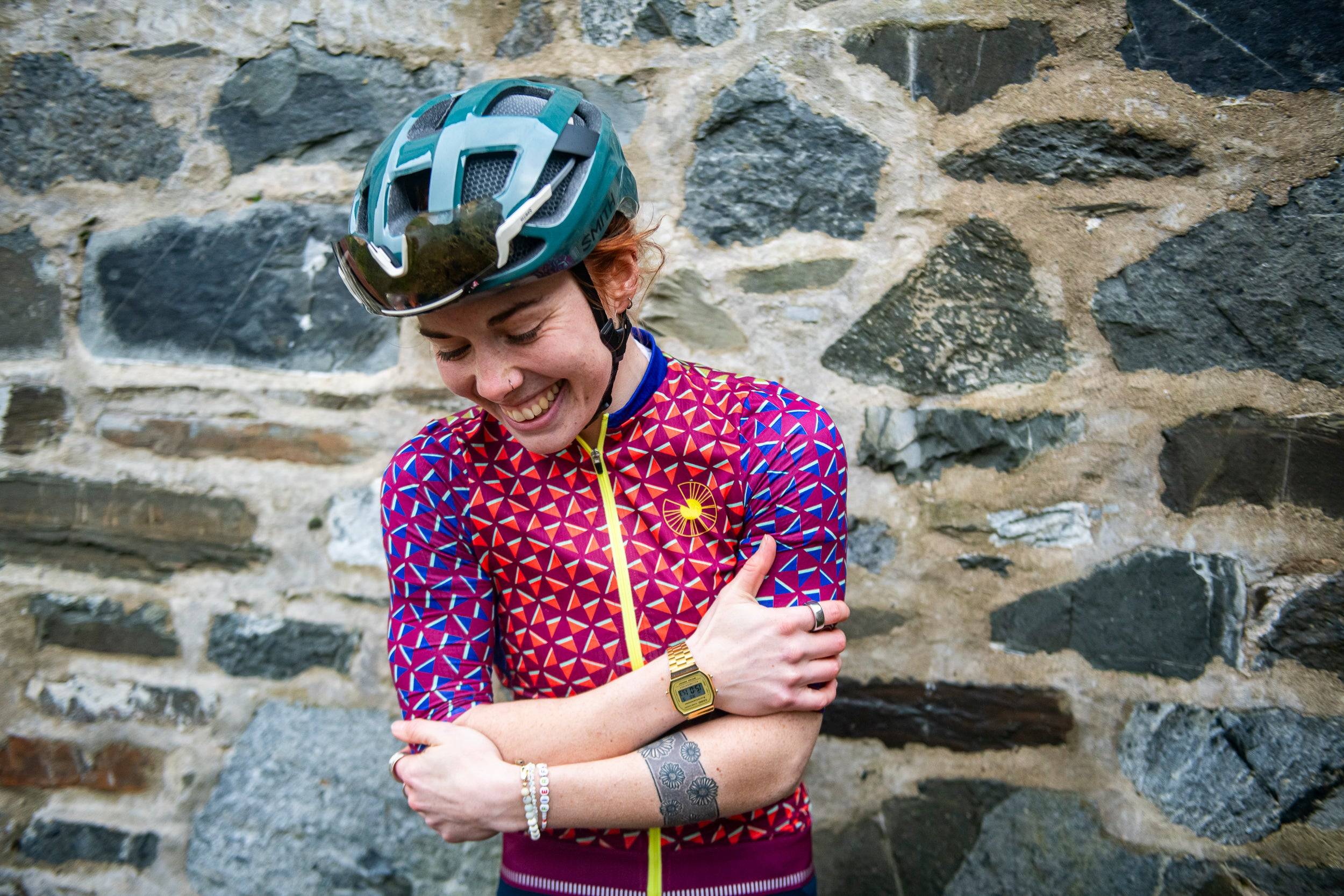 Isla Short, a rider who does things her own way.