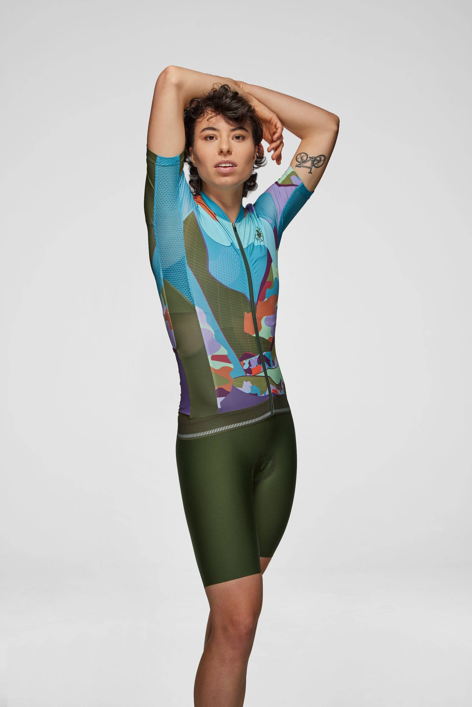 Women’s Cycling Jersey - Meadowia