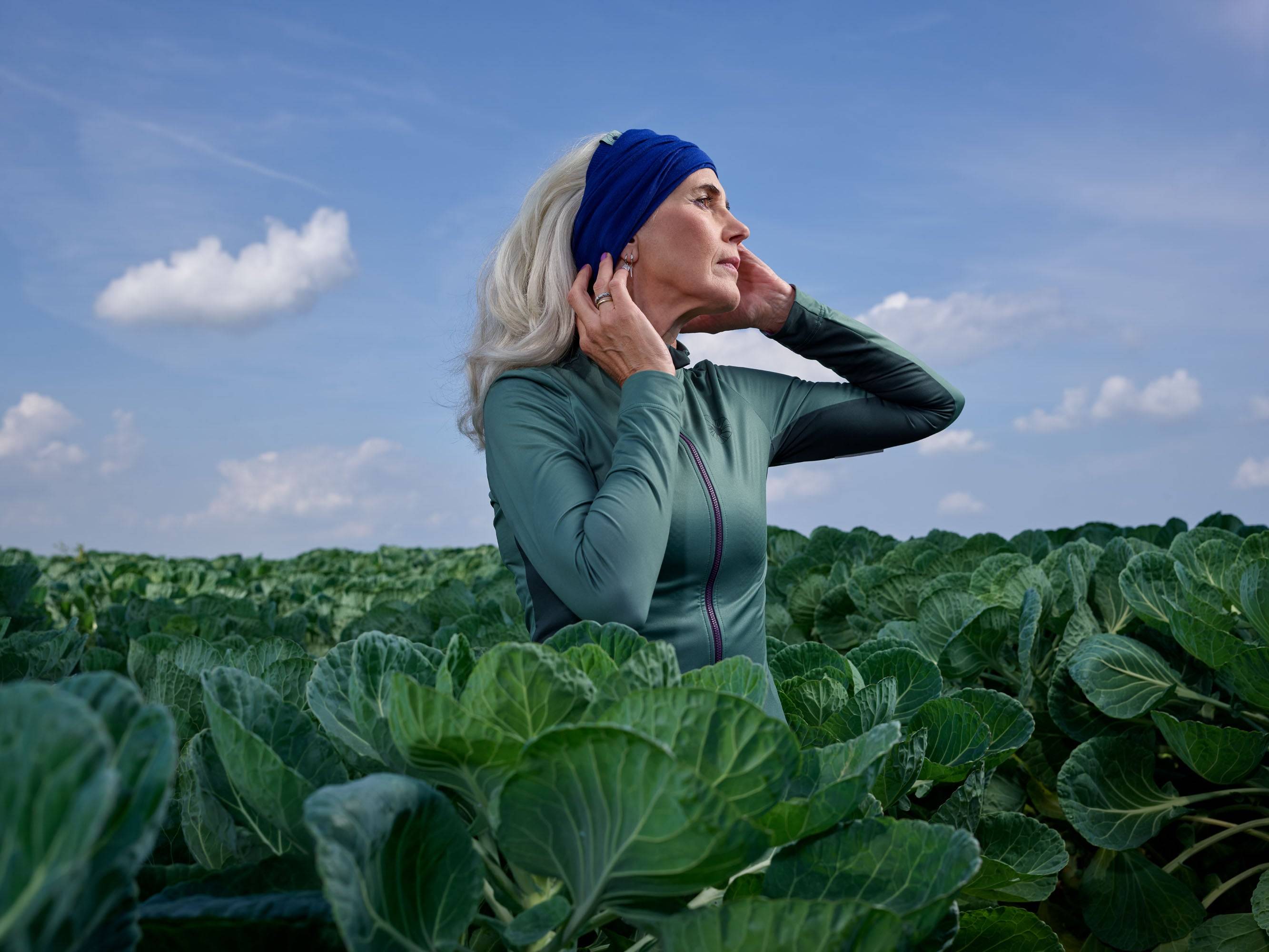 Merino Neck warmer - Kobalt
