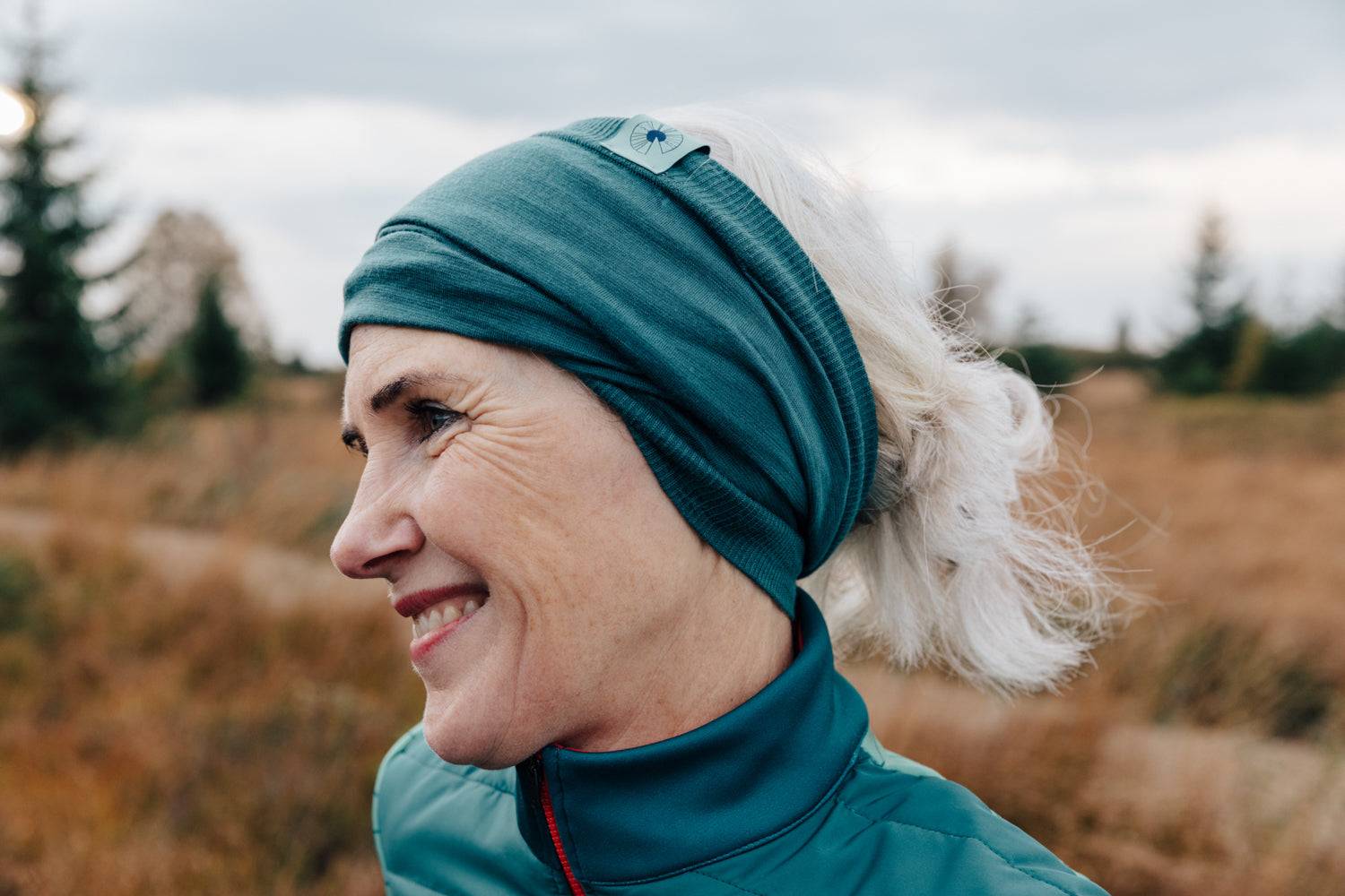 Merino Neck warmer - Pine