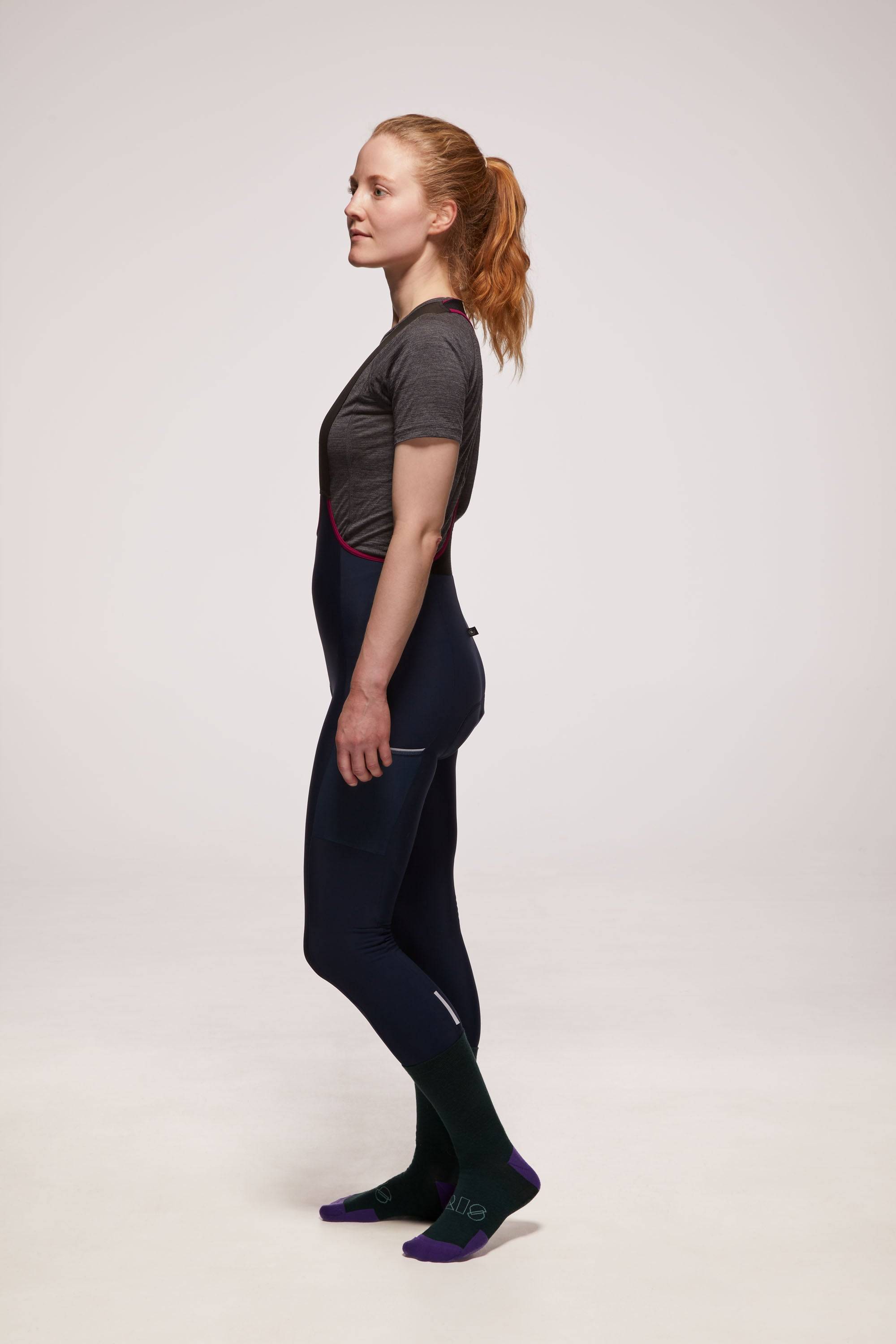 Escape Bib Tights - Dark Indigo