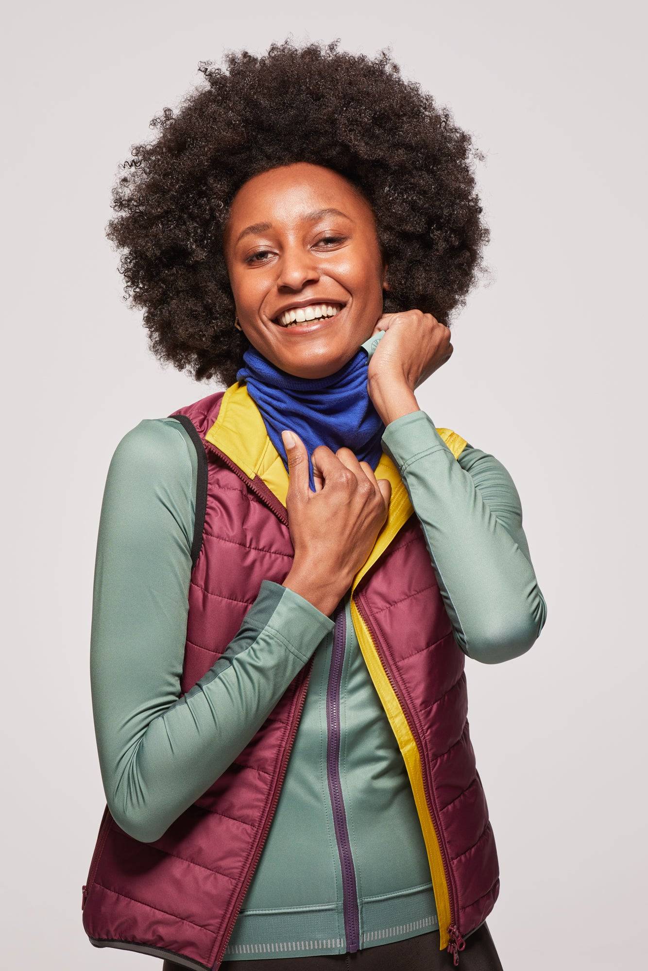 Merino Neck warmer - Kobalt