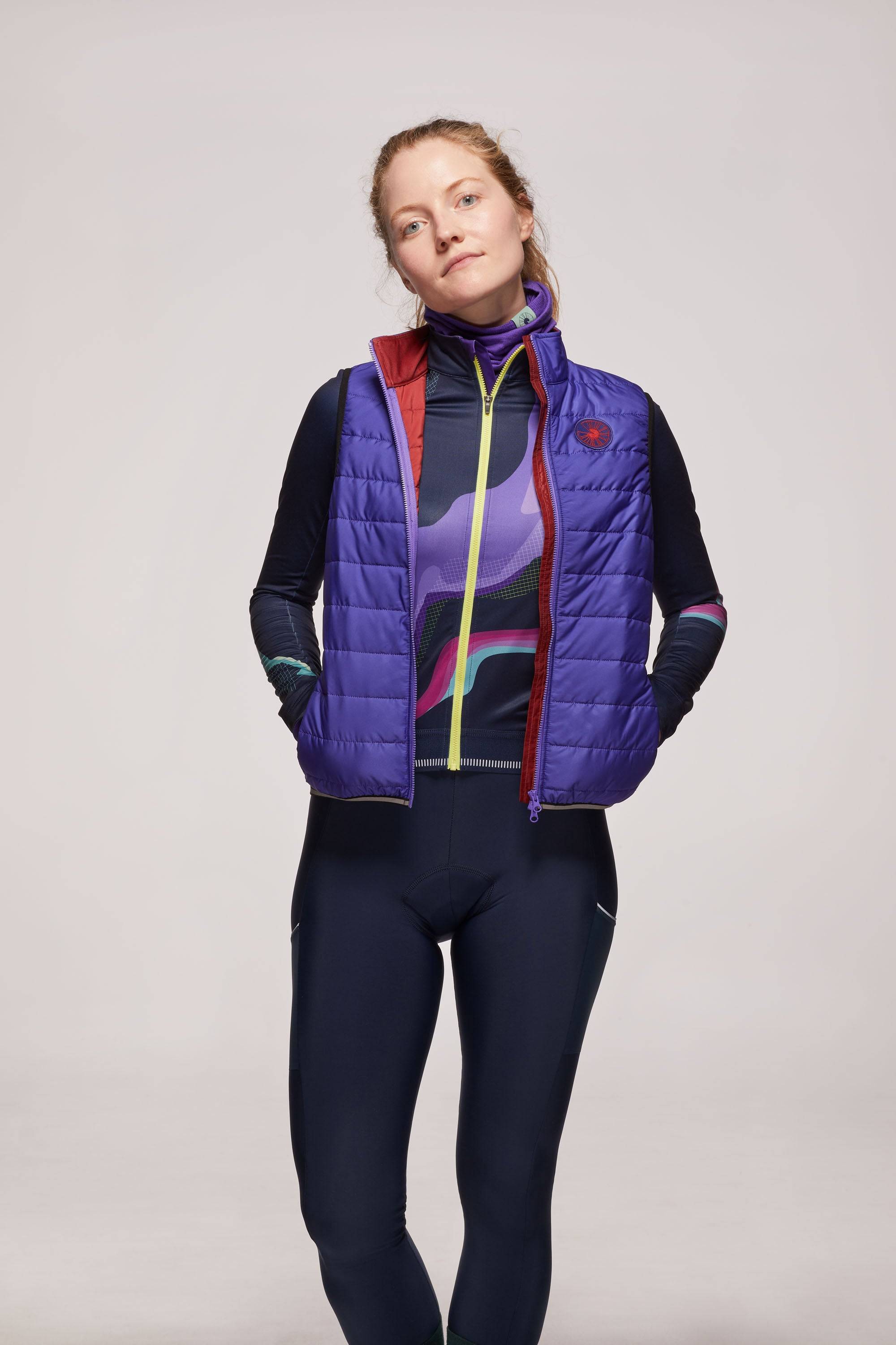 Escape Women's Insulated Padded Vest – Atlas Sunset
