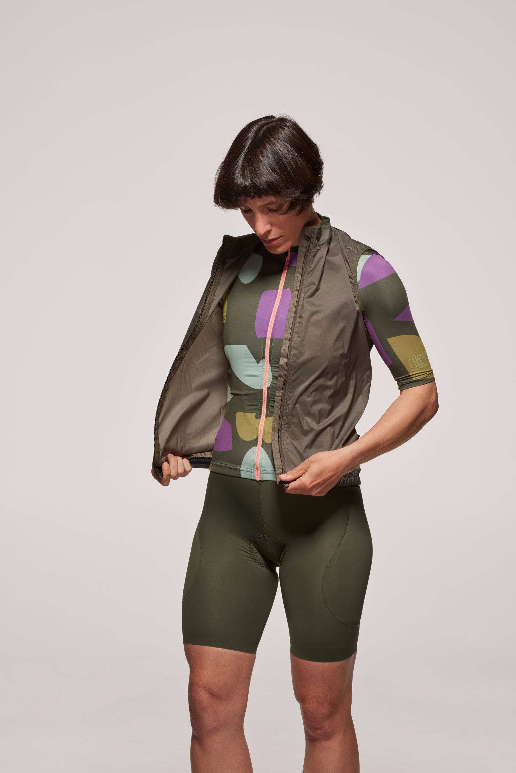 Cycling Gilet - Flyer Pesto