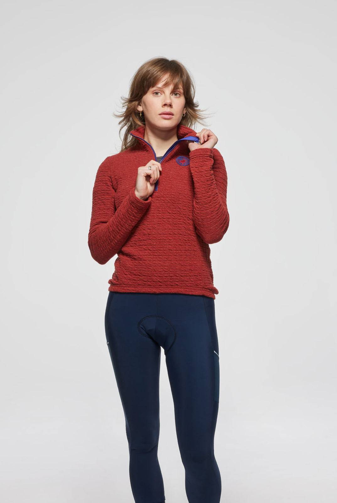 Women's Escape Pullover - Red Earth