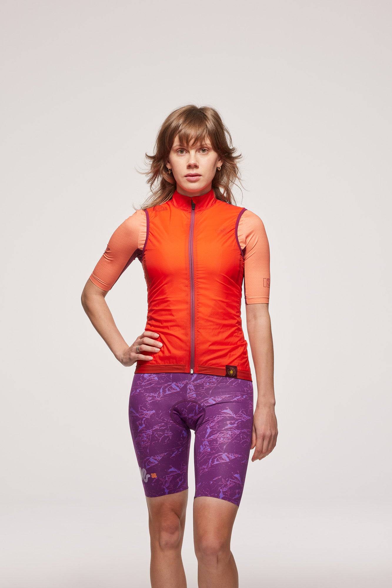 Cycling Gilet - Just in Case 2.0  Orange