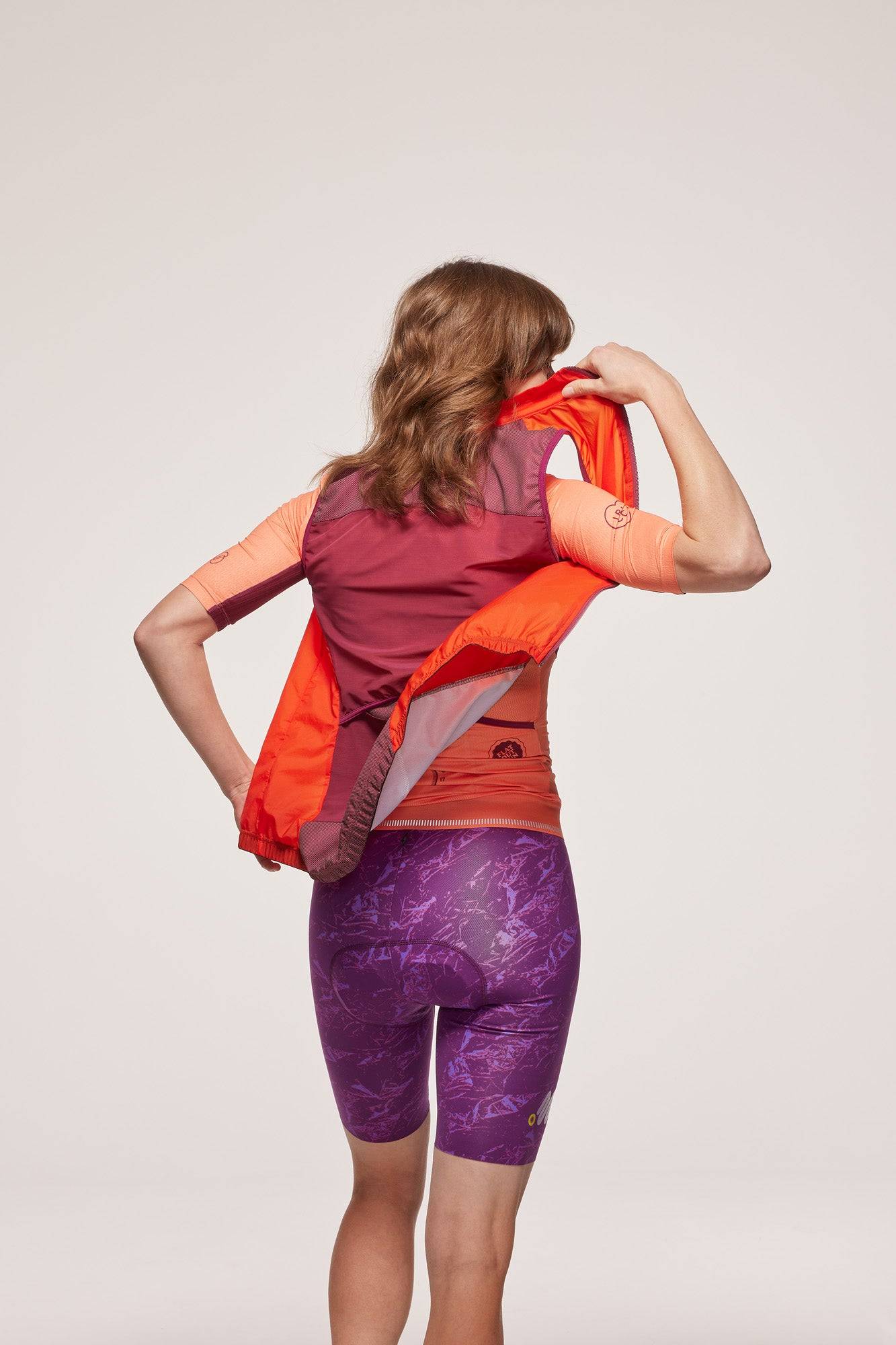 Cycling Gilet - Just in Case 2.0  Orange