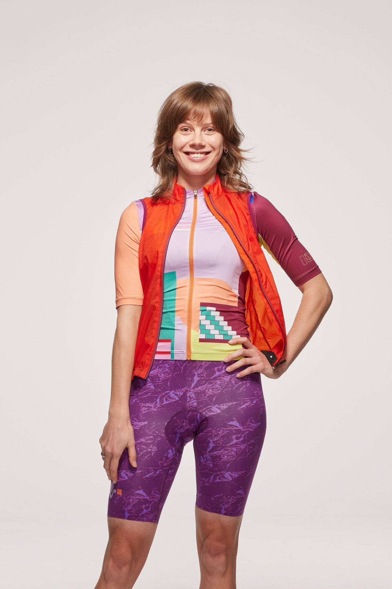 Cycling Gilet - Just in Case 2.0  Orange