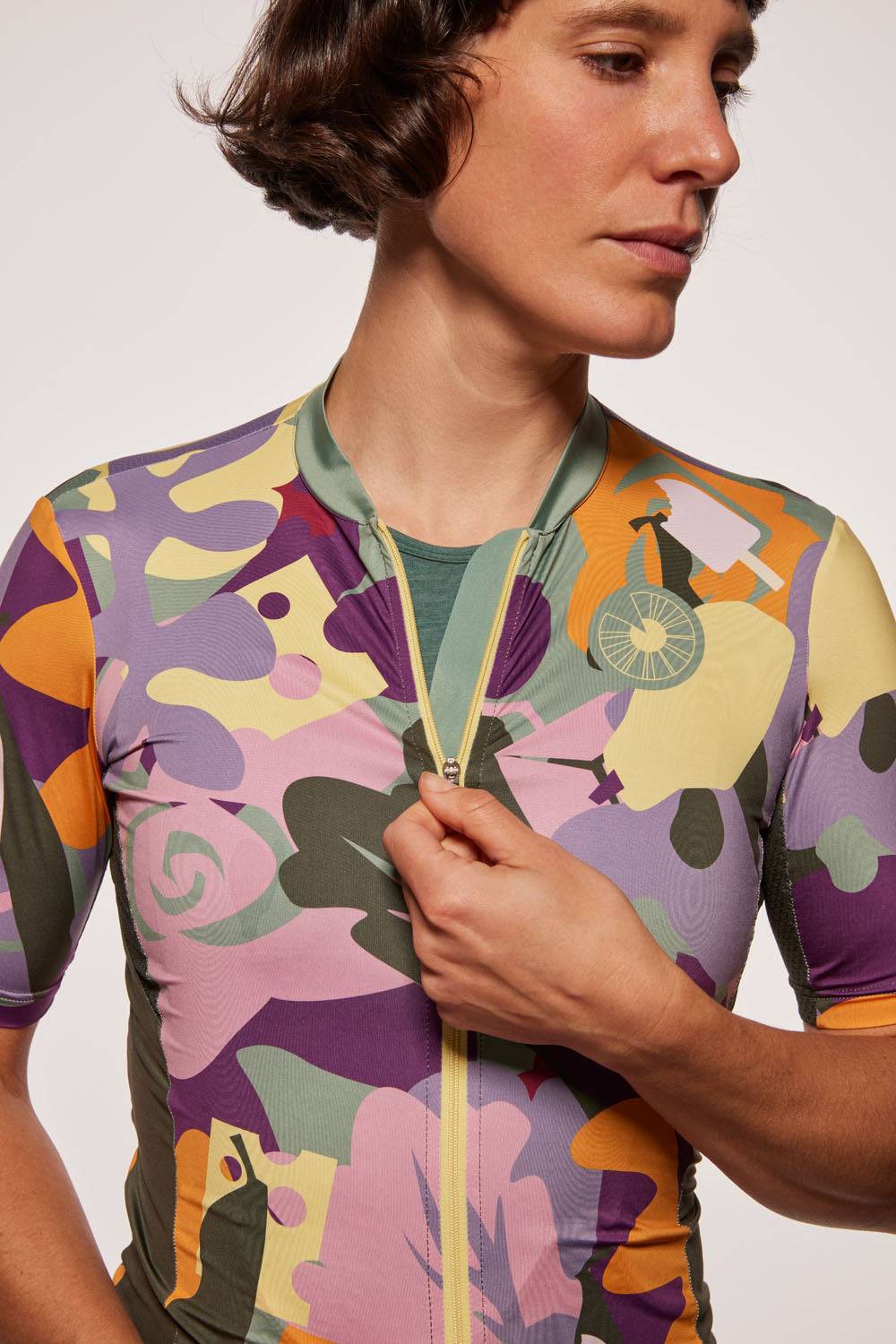 Women’s Cycling Jersey - Feeding Frenzy